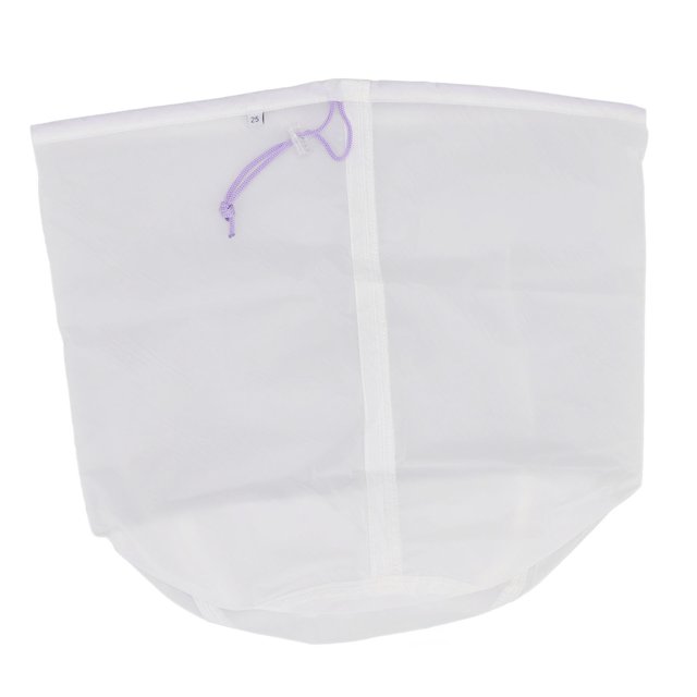 Strainer Bag, Adequate Drainage Brew Bags Fine Mesh Boiling Safe For Milk Purple 25micro,White 45micro,Red 160micro