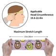 thumbnail image 7 of Wukai Cute Donuts Sports sweatband,Men & Women Sweatband Headband for Running, Cross Training, Racquetball, Working Out, 7 of 7