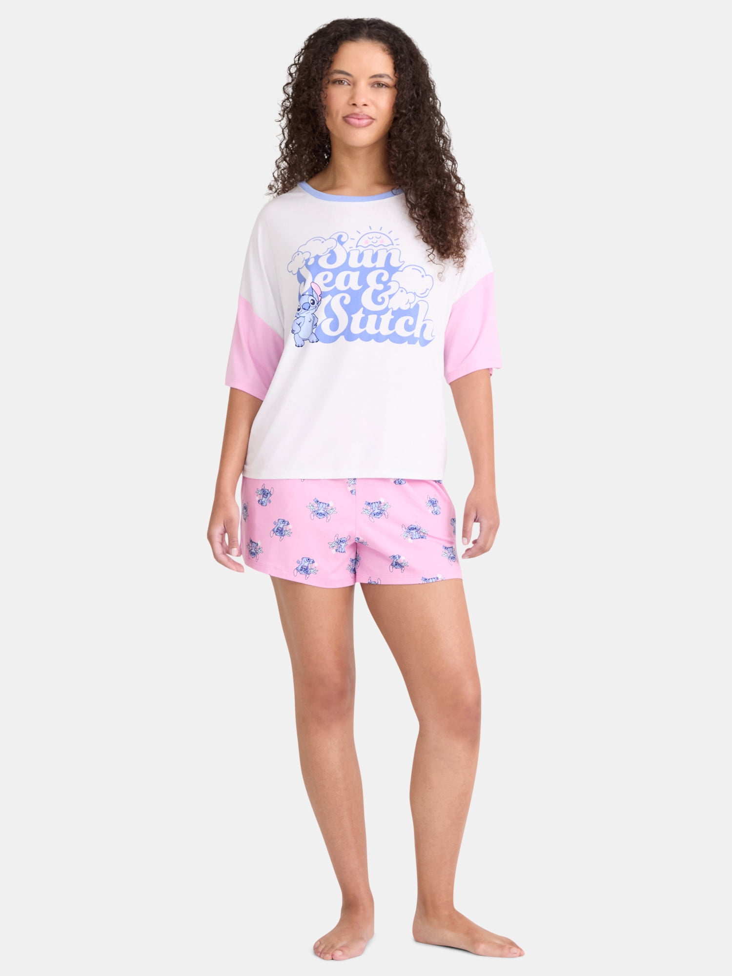Disney Stitch Women's Sleep Tee, Sizes XS-3X