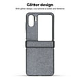 thumbnail image 4 of Flip Phone Protective Case, Portable Flip Phone Protective Case, Lightweight Phone Protective Case for Find N2 Flip Phone, Durable Flip Phone Protective Cover with Glitter Design, 4 of 8