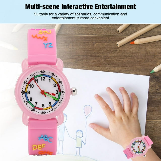 Kids Watches,Waterproof Cartoon Watch Children Wrist Watch For Little Girls Boys