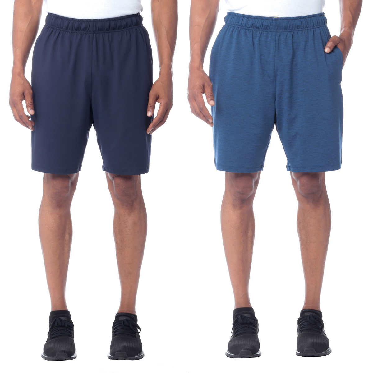 Glacier Men’s Performance Short 2pack Blue, Medium