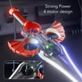 thumbnail image 3 of Avión RC Con Control De Gestos, Avión RC Con Espada Voladora Con Luces LED Para Adultos Y Niños, Tiempo De Vuelo De 20 Minutos, Vuelo Fácil, Juguete De Cumpleaños, Avión, 3 of 7