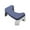 Blue, variant on MERILER Toilet Stool for Squatting: 6.29 Ergonomic Design, Non-Slip, Stackable, and Multifunctional Step Stool for Complete Bathroom Solutions