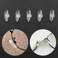 thumbnail image 3 of 25 Pairs Silicone Eyeglass Nose Pads Oval Push On, 3 of 5