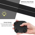 thumbnail image 4 of Correas de equipaje Travelkin Bungees para maletas negras, paquete de 2, 4 of 7