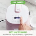 thumbnail image 2 of Arrocera GreenLife digital de 4 tazas, sin PFAS ni PFOA, color rosa, 2 of 5
