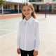 thumbnail image 5 of Blusas y camisas de manga larga con cuello redondo Camisa de manga larga con cuello de diamantes de imitación para niñas y niños de escuelas secundarias y grandes Blusa para niña, 5 of 9