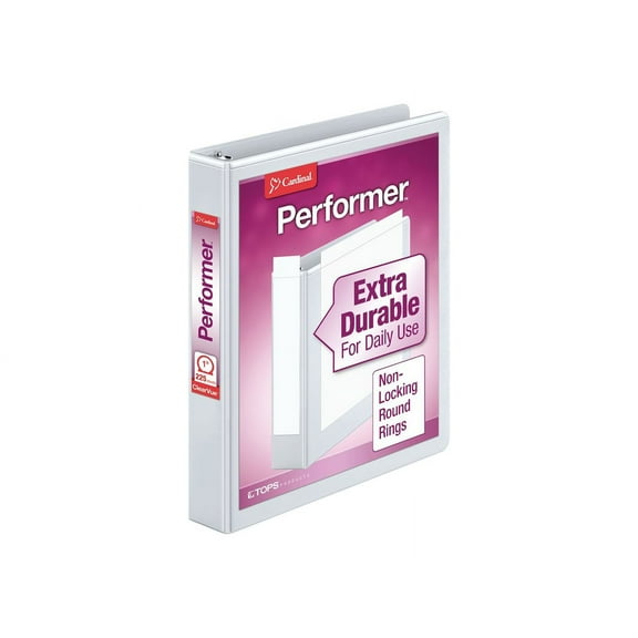 Performer ClearVue Round Ring Binder