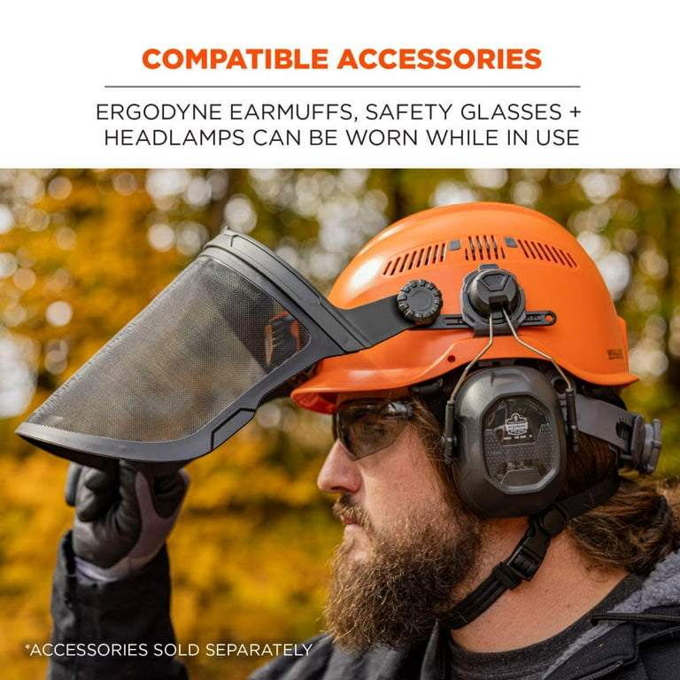 Ergodyne B3131864 8989 Mesh Face Shield for Hard Hat Ergodyne B3131864 8989 Mesh Face Shield for Hard Hat