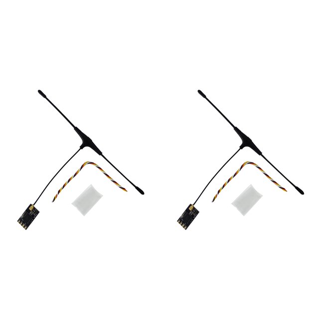 2X para Aocoda ELRS 915MHz Receptor 500MW 20DBm Control Remoto Modelo UAV Receptor CRSF para FPV RC Drone AvióN