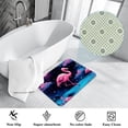 thumbnail image 3 of Flamingo Polyester Non-Slip Machine Washable Floor Mat: Outdoor Carpet Floor Mats, 3 of 6