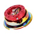 thumbnail image 2 of NRG Innovations SRK-280RD/MC Quick Release (Red Body/Titanium Chrome Ring), 2 of 3