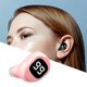 thumbnail image 1 of Auriculares Yotijar Invisible F6 de un oído 5.2 intrauditivos a prueba de sudor rosa, 1 of 8