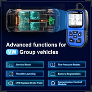 Autophix 5600 OBD2 Scanner Diagnostic Tool Fit for VW Audi Skoda, Full System Diagnostic Scan Tool Code Reader with EPB/TPMS/Oil/Throttle Resets, Bat-tery Registration, Lifetime Free Update