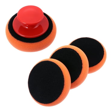 ITSELFER 1 Set Practical Car Polishing Sponge Pads Car Buffing Tool Car Care Buffing Kit