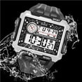 thumbnail image 2 of Reloj deportivo Sonducket para hombre pantalla cuadrada Azul negro, 2 of 6