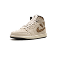 thumbnail image 4 of Jordan MENS Air Jordan 1 Mid "Brown Elephant" DZ4129 102 from Stadium Goods, 4 of 8