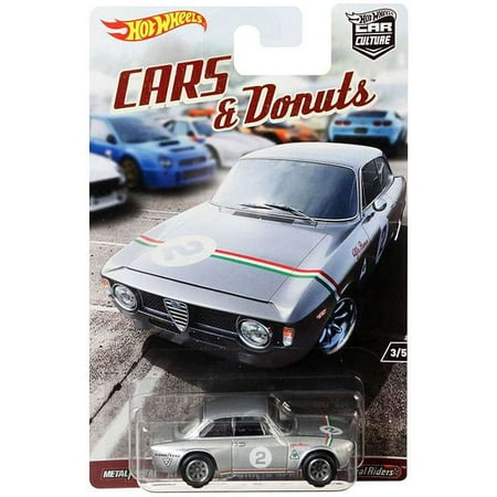 Hot Wheels Cars & Donuts Alfa Romeo Giulia Sprint GTA Diecast (Best Vehicle Warehouse Gta)