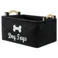 thumbnail image 1 of Cesta organizadora de fieltro para juguetes y accesorios de mascotas, 1 of 7