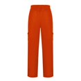 thumbnail image 3 of yunLCZ Women's Casual Plus Size Pants Ladies' Solid Drawstring Elastic Waist Pocket Pants Slacks Casual Lounge Sweatpants, 3 of 4