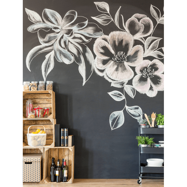 Chalkboard Wall Sticker Large Chalk Board Decal For Kitchen, Classroom Door Menu Decor