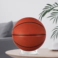thumbnail image 6 of GARENDE Acrylic Ball Stand Holder Football Stand Display Case Universal Display Rack for Clear, 6 of 9