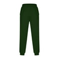 thumbnail image 4 of qucoqpe Sweatpants for Men Casual Solid Elastic Waist Pockets Sports Athletic Workout Jogger Pants, 4 of 5