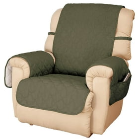 Ctd Store Fleece Recliner Chair Cover Protector Burgundy