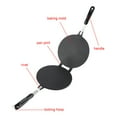 thumbnail image 4 of Waffle Cone Maker Household Kitchen Gas NonStick Egg Roll Pan Mold Press Plate Crispy Omelette Pancake Pan Kitchen Baking Cooking Tools, 4 of 5