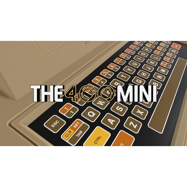 The 400 Mini 2024 Atari Retro 400 Mini Computer Console With 25