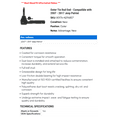 thumbnail image 2 of Outer Tie Rod End - Compatible with 2007 - 2017 Jeep Patriot 2008 2009 2010 2011 2012 2013 2014 2015 2016, 2 of 2