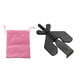 thumbnail image 1 of Cerradura de puerta antirrobo portátil de acero inoxidable Ehuebsd negro, 1 of 4