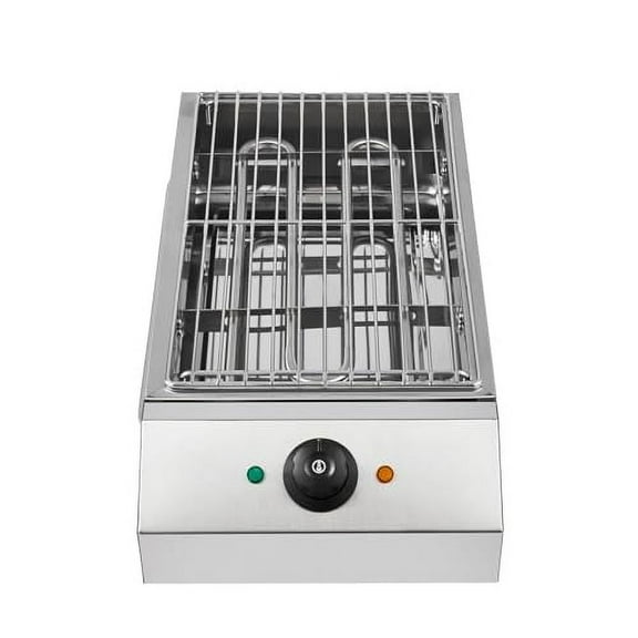 110V Electric Grill, 1800W Stainless Steel Electric Indoor Searing Grill Party Grill Electric BBQ Grill Electric Cooking Grill, Electric Smokeless Barbecue Oven Grill for BBQ Equip