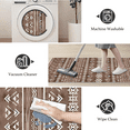 thumbnail image 4 of TECHVIDA Kitchen Rug Set 3 Piece,Non Slip Machine Washable Kitchen Mats,Boho Farmhouse Hallway Doormat for Home Decor, 4 of 7