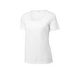 thumbnail image 3 of Sport-Tek Â® Ladies Posi-UVÂ™ Pro Scoop Neck Tee. LST420, 3 of 4