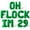 Green, variant on Letter Balloons - OH FLOCK IM 29 16" Inch Alphabet Letters Foil Mylar Balloon 29th Birthday Party Banner (Green)
