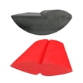 thumbnail image 3 of Tablas de equilibrio profesionales de 2 piezas para ejercicios de pilates y yoga. Negro y rojo, 3 of 9