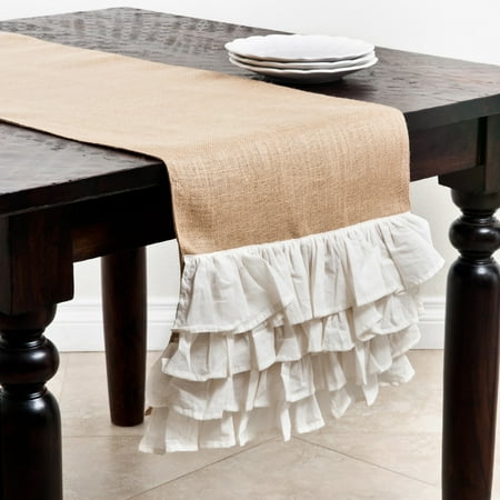 Bungalow Rose Prescot Beaded Aztec Elegant Glam Cotton Table Runner Brickseek