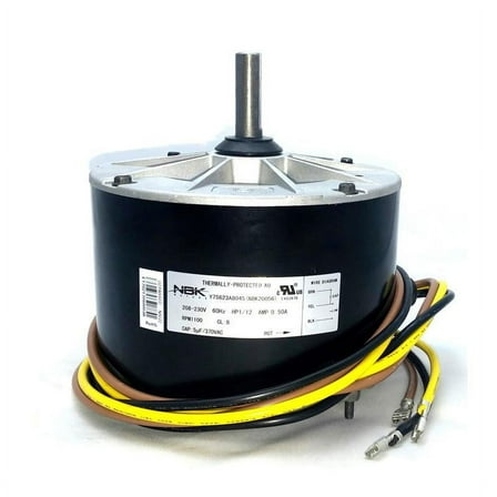 HC31GE234 CONDENSOR FAN MOTOR 1/12 HP 208/230V - EXACT FIT FOR PAYNE - REPLACEMENT PART BY NBK