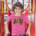 thumbnail image 3 of Tee Hunt Lucky Kid's T-Shirt St. Patrick's Day Funny Shamrock Paddy Patty Boys Girls Tee, Pink, X-Large, 3 of 5