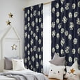 thumbnail image 5 of Pioneer Flower Floral Print Pattern Teens Curtains,Teens Insulated Curtains Set Of 2,Bedroom Essentials,Toddler Room Decor 52"x84", 5 of 5