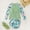 Green, variant on RTKFRFL Toddler Girl Swimsuit 2 Piece Long Sleeves Rash Guard Athletic Swim Aztec Tankini Sets Beachwear Swimwear Bathing Suit