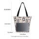 thumbnail image 3 of Fotbe Cartoon Bear Brown Bolsa de Playa con Estampado, Bolsa de Hombro, Bolsa de Mano Espaciosa, Bolsa de Viaje Ligera, Bolsa de Compras Versátil, 3 of 6