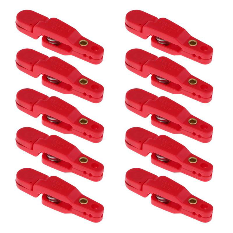 2~10pcs Snap Offshore Release Clips Planer Board Outrigger Downrigger Grip 