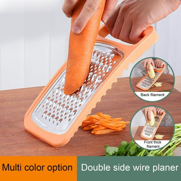 Lubelski Vegetable Slicer Super Sharp Double Sides Multi-purpose Stainless Steel Corrugated Net Carrot Cucumber Chopper Kitchen Tool