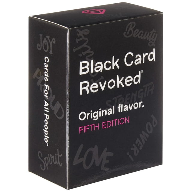 Juego de preguntas Black Card Revoked Quinta edición