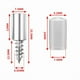 thumbnail image 2 of Wmhnj Tornillos de soporte para tablero laminado (juego de 100 piezas) para instalacin en estantes de gabinetes. Herrajes metlicos resistentes para muebles. No requiere perforacin., 2 of 6