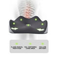 thumbnail image 4 of Navy Orthopedic Seat Cushion Memory Foam Chair Pad For Office Car Home Use Comfort Support Posture Correction Pain Relief Sitting Comfort 1.32 Lb, 4 of 5