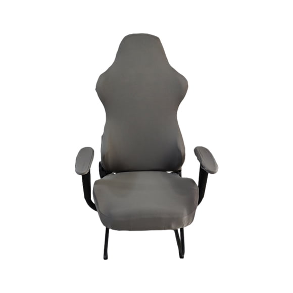 Cubierta de silla de oficina Bewildely Gris